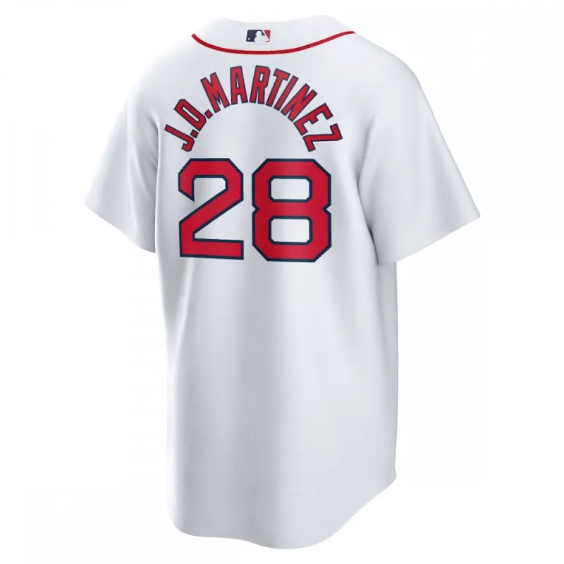 J.D. Martinez Boston Red Sox Nike 2021 Patriots’ Day Official Replica Player Jersey – White