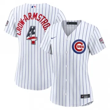 Pete Crow-Armstrong Chicago Cubs Nike Women's USA 250 Fourth of July Home Stadium Jersey - White