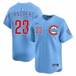 Ryne Sandberg Chicago Cubs Nike Alternate Limited Jersey - Light Blue