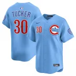 Kyle Tucker Chicago Cubs Nike Alternate Limited Jersey - Light Blue