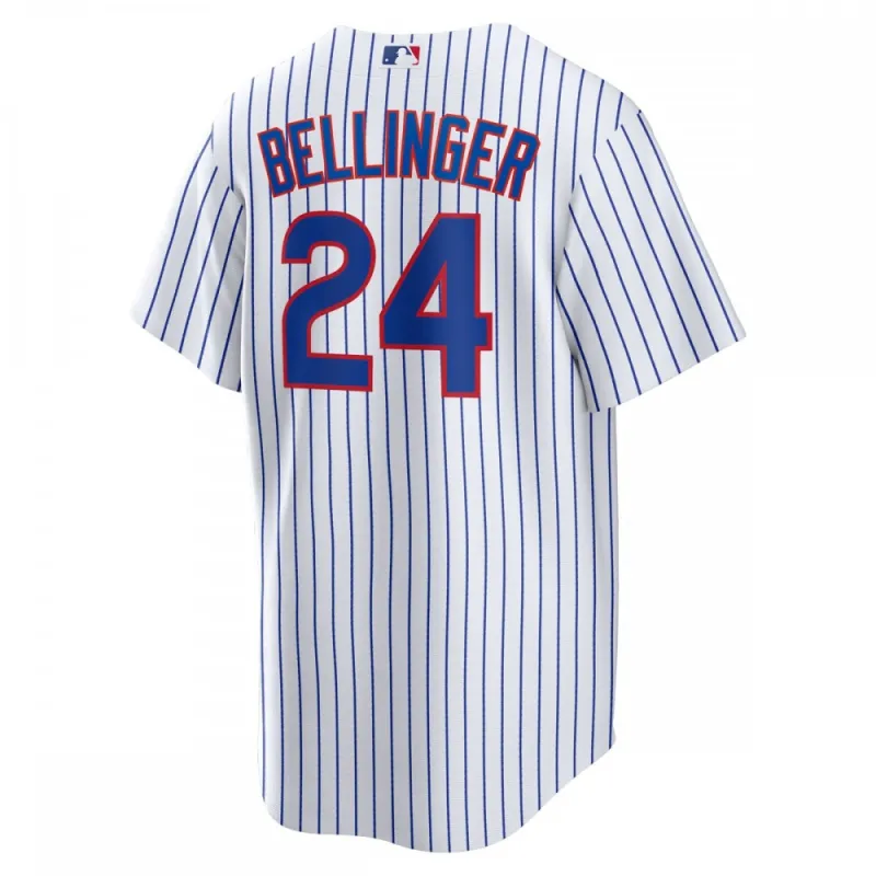 Cody Bellinger Chicago Cubs Nike Home Official Replica Player Jersey – White/Royal