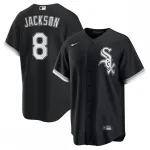Bo Jackson Chicago White Sox Camiseta Nike Alternate Cooperstown Collection Replica Player - Negra