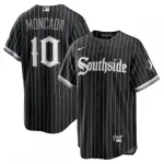 Yoan Moncada Chicago White Sox Nike 2021 City Connect Replica Player Jersey - Zwart