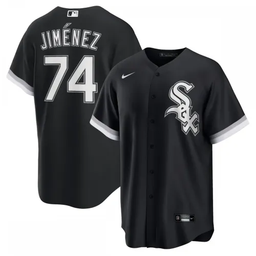 Eloy Jimenez Chicago White Sox Camisola Nike Alternate Réplica Nome de Jogador - Preto