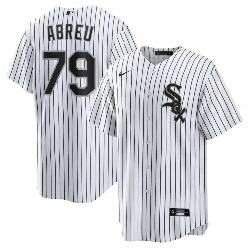 Jose Abreu Chicago White Sox Nike Home Replica Player Jersey - Bianco
