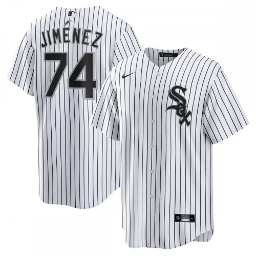 Eloy Jimenez Chicago White Sox Camiseta interior Nike réplica del nombre del jugador - Blanca