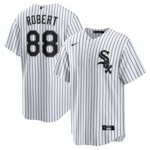 Luis Robert Chicago White Sox Nike Replica Speler Naam Jersey - Wit