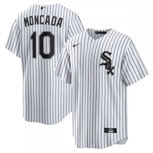 Yoan Moncada Chicago White Sox Nike Home Replica Spieler Name Jersey - weiß