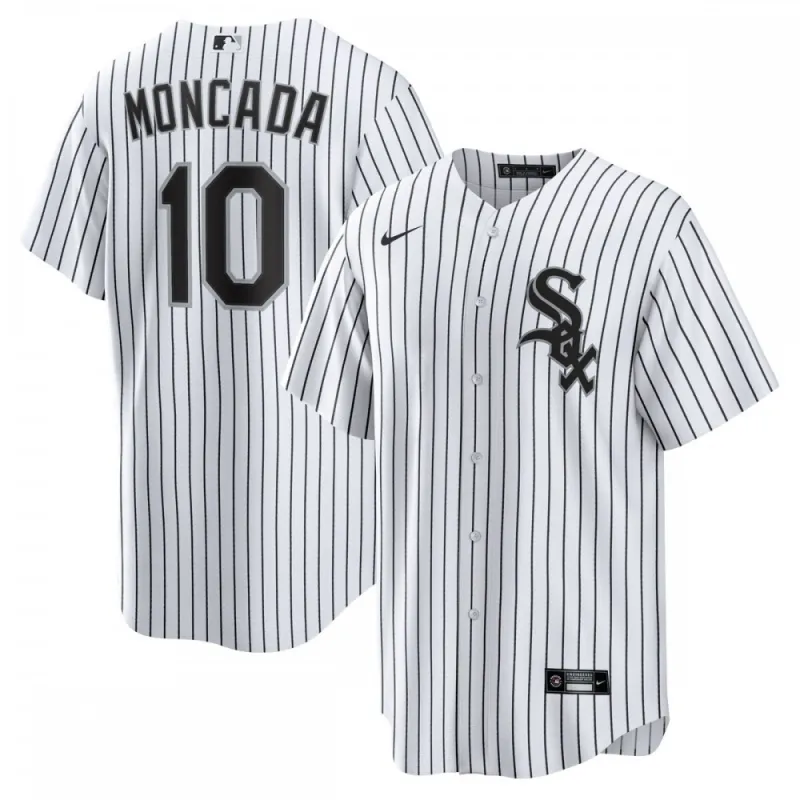 Yoan Moncada Chicago White Sox Nike Home Replica Player Name Jersey - Wit