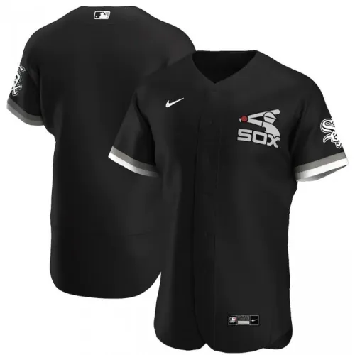Men's Chicago White Sox Nike Black Alternate Authentic Team Jersey