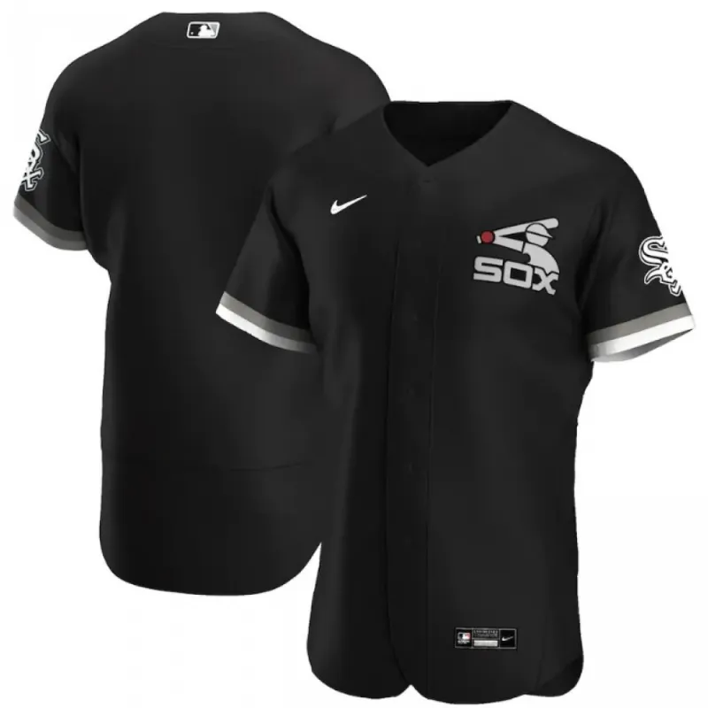 Men’s Chicago White Sox Nike Black Alternate Authentic Team Jersey