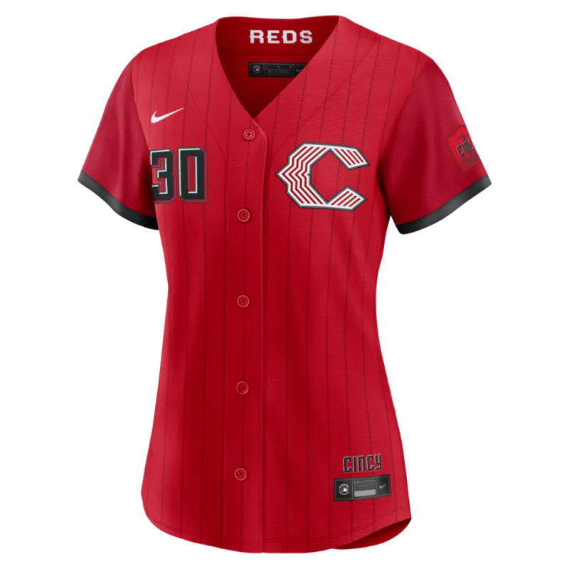 Ken Griffey Jr. Cincinnati Reds Nike Women’s 2026 City Connect Stadium Jersey – Red