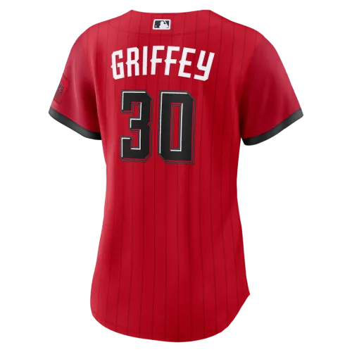 Ken Griffey Jr. Cincinnati Reds Nike Women’s 2026 City Connect Stadium Jersey – Red