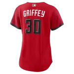 Ken Griffey Jr. Cincinnati Reds Nike Women’s 2026 City Connect Stadium Jersey – Red