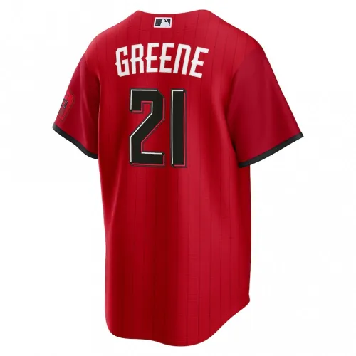 Hunter Greene Cincinnati Reds Nike 2026 City Connect Stadium Jersey – Red