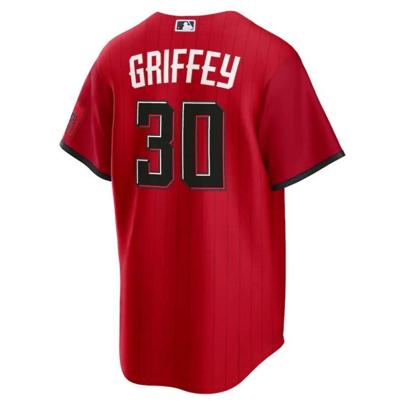 Ken Griffey Jr. Cincinnati Reds Nike 2026 City Connect Stadium Jersey – Red