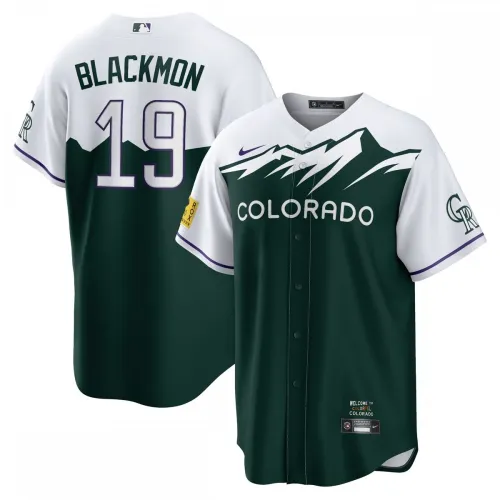 Charlie Blackmon Colorado Rockies Nike 2022 City Connect Replica-Spielertrikot – Grün