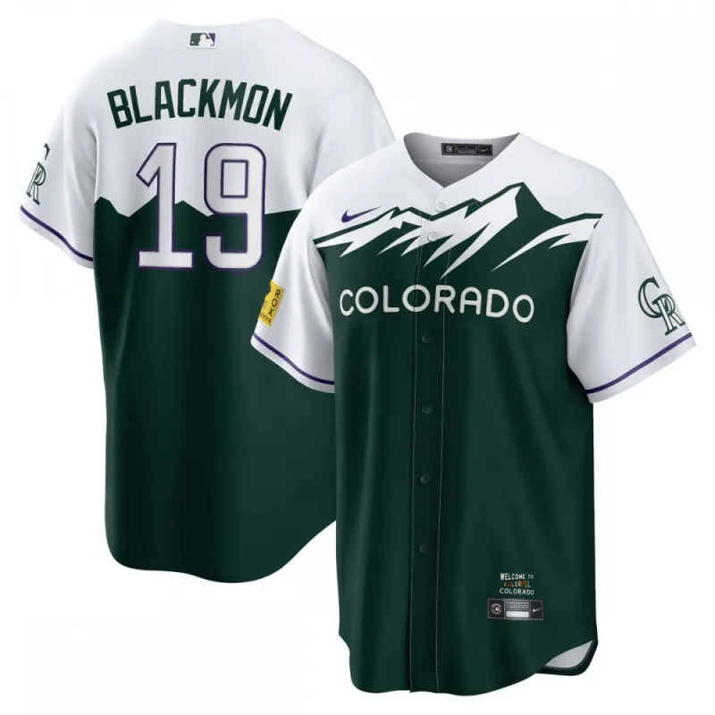 Charlie Blackmon Colorado Rockies Nike 2022 City Connect Replica Player Jersey – Green