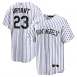 Kris Bryant Colorado Rockies Nike Replica Player Jersey - Blanc/Pourpre