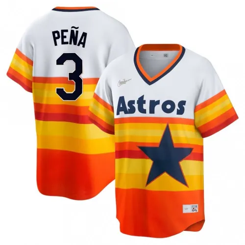 Jeremy Peña Houston Astros Nike Cooperstown Collection Limited Player Jersey