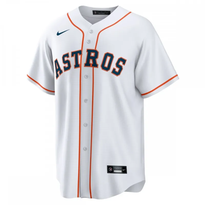 Kyle Tucker Houston Astros Nike Home Official Replica Player Jersey – White