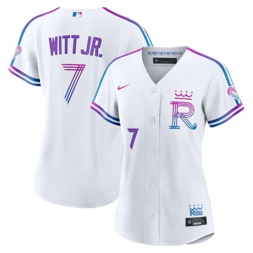 Bobby Witt Jr. Kansas City Royals Nike Women's 2026 City Connect Stadium Jersey - White