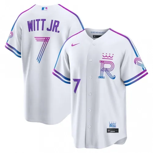 Bobby Witt Jr. Kansas City Royals Nike 2026 City Connect Stadium Jersey - White
