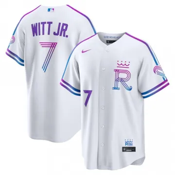Bobby Witt Jr. Kansas City Royals Nike 2026 City Connect Stadium Jersey - White