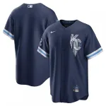 Maillot réplique Nike « City Connect » 2022 des Royals de Kansas City - Bleu marine
