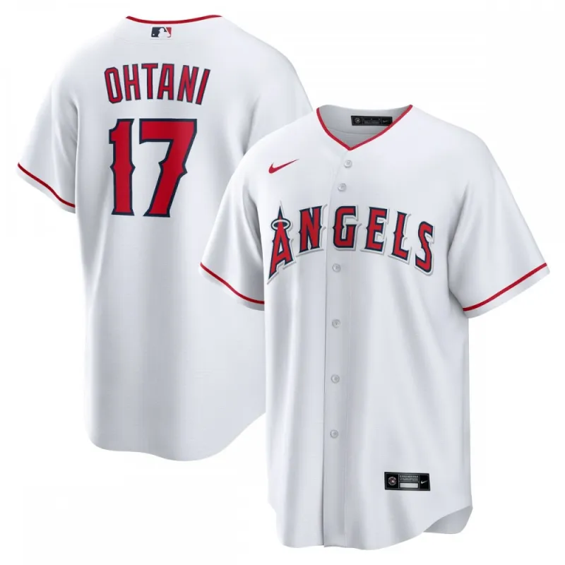 Shohei Ohtani Los Angeles Angels Nike Home Replica Player Name Jersey – White