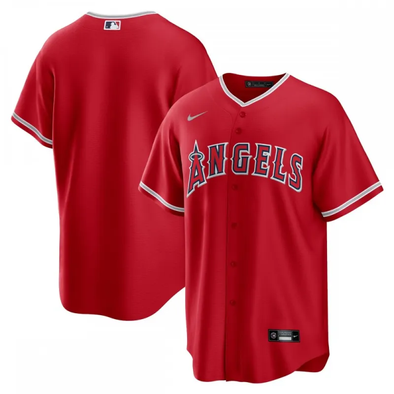 Los Angeles Angels Nike Alternate Replica Team Jersey – Red