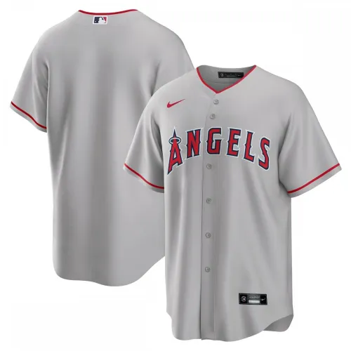 Los Angeles Angels Nike Road Replica Team Jersey - Grijs