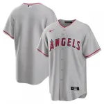 Los Angeles Angels Nike Road Replica Team Jersey - Grijs