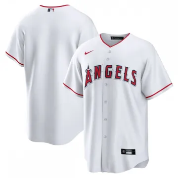 Camisola de jogo em casa dos Los Angeles Angels (réplica da Nike) - Branca