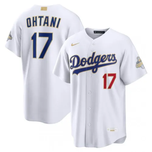 Shohei Ohtani Los Angeles Dodgers Nike 2026 Gold Collection Kanji Stadium Jersey - White