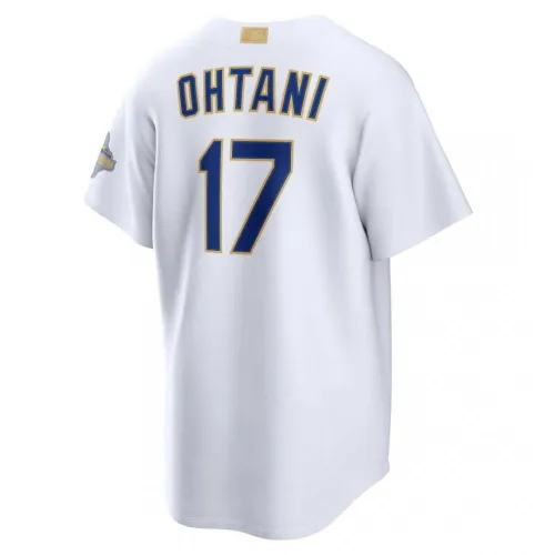 Shohei Ohtani Los Angeles Dodgers Nike 2026 Gold Collection Kanji Stadium Jersey – White