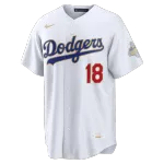Yoshinobu Yamamoto Los Angeles Dodgers Nike 2026 Gold Collection Kanji Stadium Jersey – White