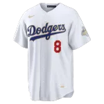 Enrique Hernández Los Angeles Dodgers Nike 2026 Gold Collection Stadium Jersey – White