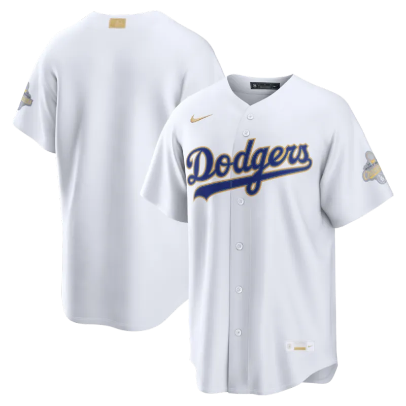 Los Angeles Dodgers Nike 2026 Gold Collection Stadium Jersey – White