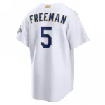 Freddie Freeman Los Angeles Dodgers Nike 2026 Gold Collection Stadium Jersey – White