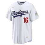 Will Smith Los Angeles Dodgers Nike 2026 Gold Collection Stadium Jersey – White