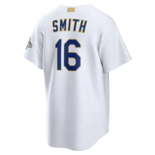 Will Smith Los Angeles Dodgers Nike 2026 Gold Collection Stadium Jersey – White