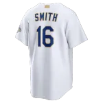 Will Smith Los Angeles Dodgers Nike 2026 Gold Collection Stadium Jersey – White