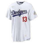 Max Muncy Los Angeles Dodgers Nike 2026 Gold Collection Stadium Jersey – White
