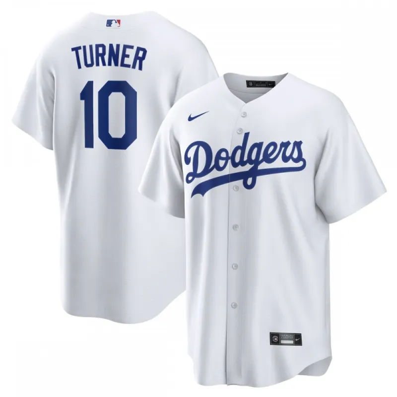 Justin Turner Los Angeles Dodgers Nike Home Replica Player Name Jersey – White