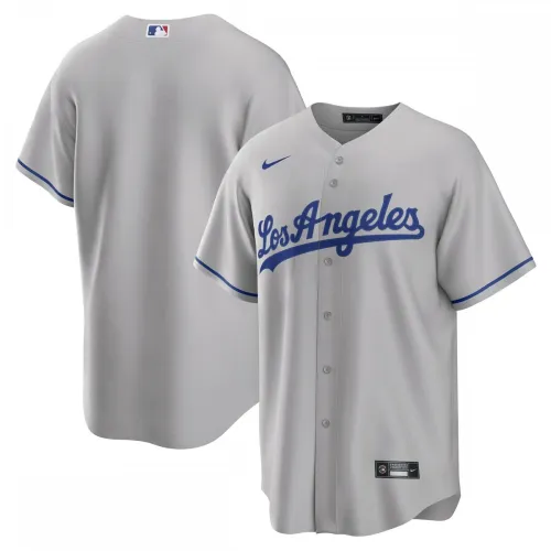 Los Angeles Dodgers - Maglia Nike Road Replica - Grigio