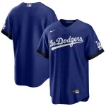 Camisola Los Angeles Dodgers Nike Royal 2021 City Connect para homem