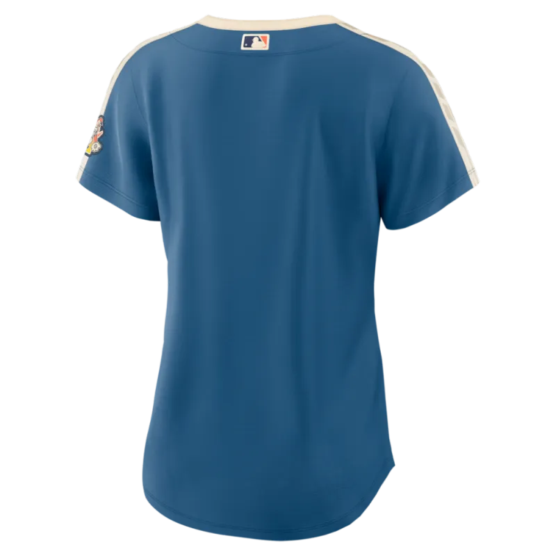 Milwaukee Brewers Nike Women’s 2026 City Connect Stadium Jersey – Mineral Blue