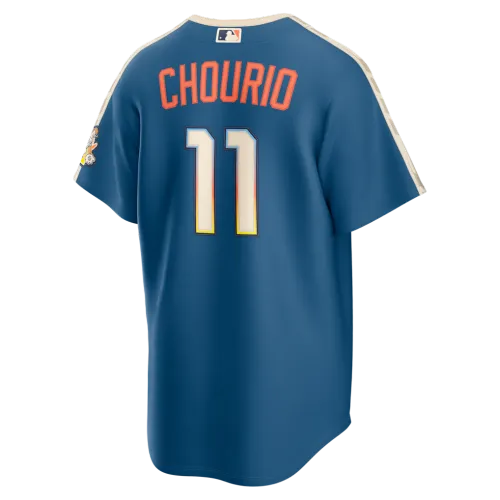 Jackson Chourio Milwaukee Brewers Nike 2026 City Connect Stadium Jersey – Mineral Blue