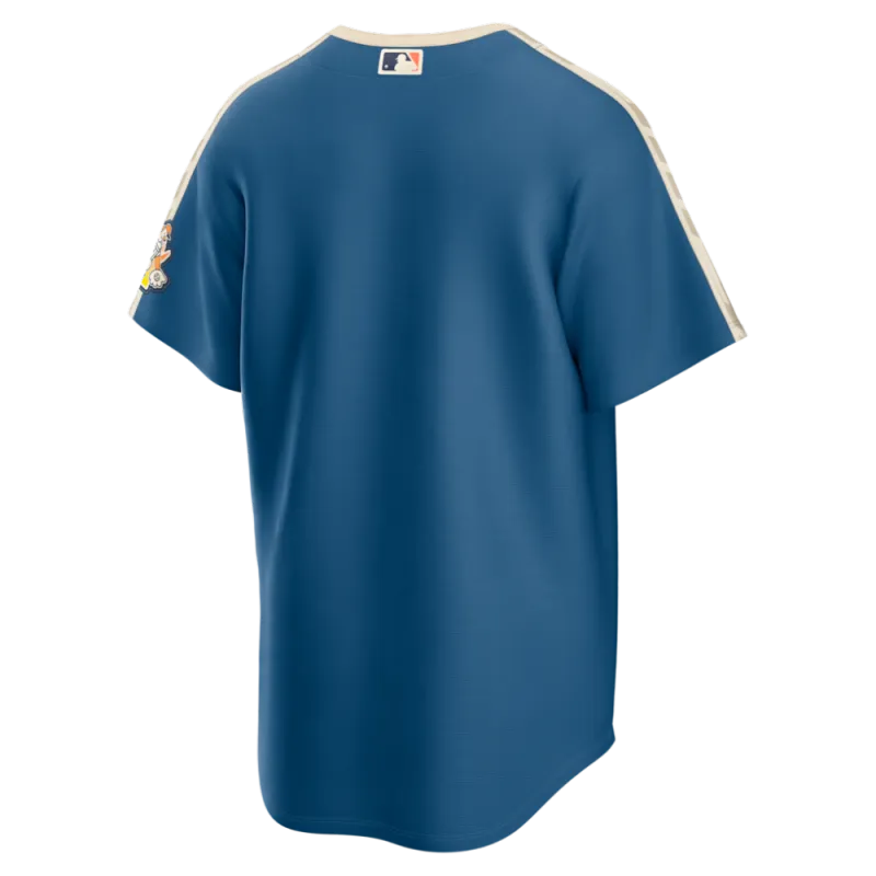 Milwaukee Brewers Nike 2026 City Connect Stadium Jersey – Mineral Blue